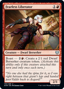 Fearless Liberator (Foil) Fearless Liberator (Foil)