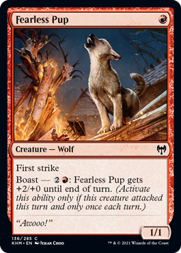 Fearless Pup (Foil) Fearless Pup (Foil)