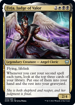 Firja, Judge of Valor (Foil) Firja, Judge of Valor (Foil)