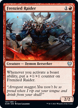 Frenzied Raider (Foil) Frenzied Raider (Foil)