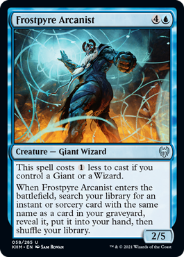 Frostpyre Arcanist (Foil) Frostpyre Arcanist (Foil)