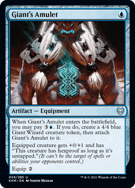 Giant's Amulet (Foil) Giant's Amulet (Foil)