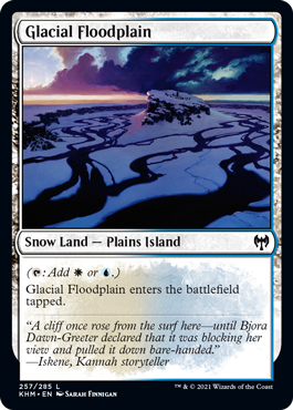 Glacial Floodplain (Foil) Glacial Floodplain (Foil)