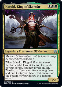 Harald, King of Skemfar (Foil) Harald, King of Skemfar (Foil)