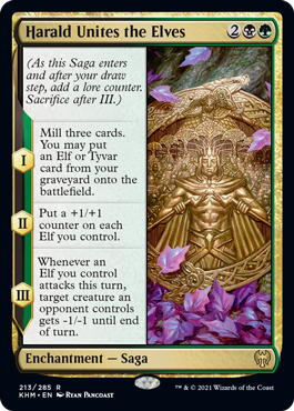 Harald Unites the Elves (Foil) Harald Unites the Elves (Foil)