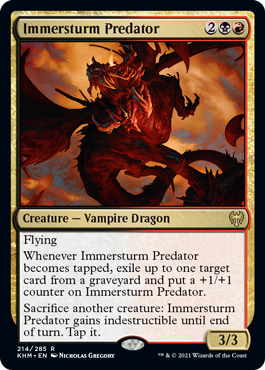 Immersturm Predator (Foil) Immersturm Predator (Foil)