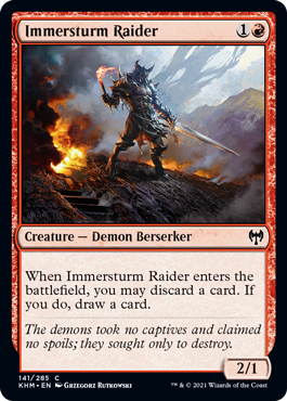Immersturm Raider (Foil) Immersturm Raider (Foil)