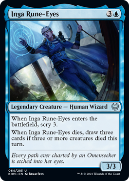 Inga Rune-Eyes (Foil) Inga Rune-Eyes (Foil)