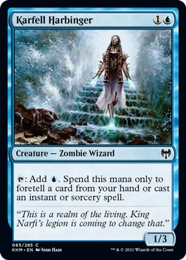 Karfell Harbinger (Foil) Karfell Harbinger (Foil)