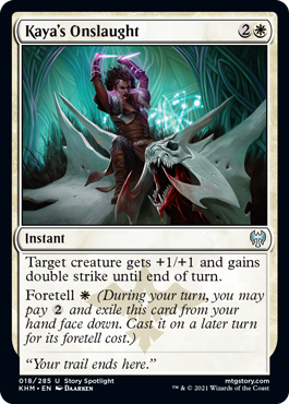 Kaya's Onslaught (Foil) Kaya's Onslaught (Foil)