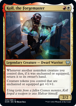 Koll, the Forgemaster (Foil) Koll, the Forgemaster (Foil)