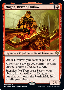 Magda, Brazen Outlaw (Foil) Magda, Brazen Outlaw (Foil)