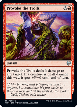 Provoke the Trolls (Foil) Provoke the Trolls (Foil)