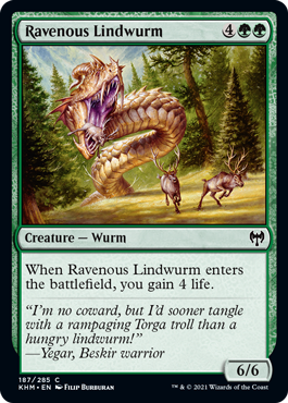 Ravenous Lindwurm (Foil) Ravenous Lindwurm (Foil)