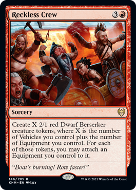 Reckless Crew (Foil) Reckless Crew (Foil)