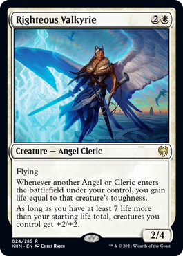 Righteous Valkyrie (Foil) Righteous Valkyrie (Foil)