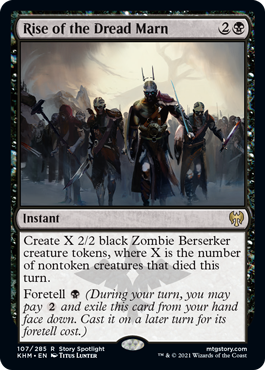 Rise of the Dread Marn (Foil) Rise of the Dread Marn (Foil)