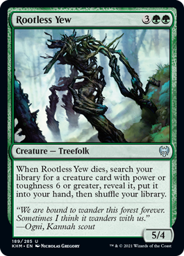 Rootless Yew (Foil) Rootless Yew (Foil)