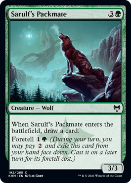 Sarulf's Packmate (Foil)