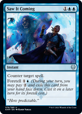 Saw It Coming (Foil)