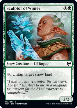 Sculptor of Winter (Foil)