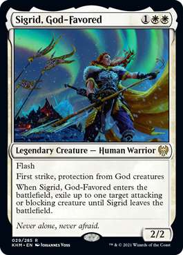 Sigrid, God-Favored (Foil)
