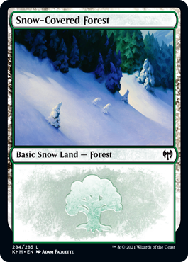 Snow-Covered Forest 284 (Foil)