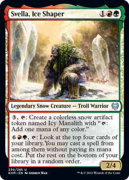 Svella, Ice Shaper (Foil)
