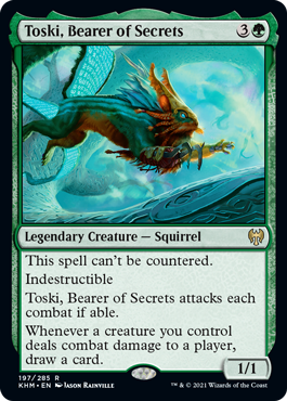 Toski, Bearer of Secrets (Foil) Toski, Bearer of Secrets (Foil)