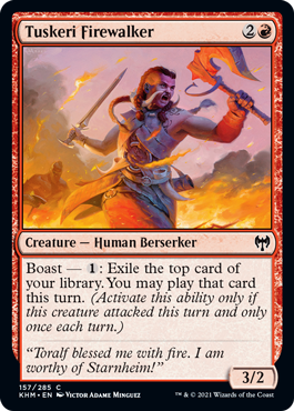 Tuskeri Firewalker (Foil) Tuskeri Firewalker (Foil)
