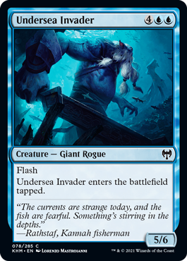 Undersea Invader (Foil) Undersea Invader (Foil)