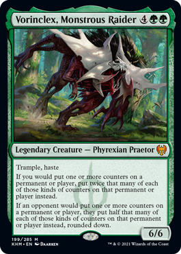 Vorinclex, Monstrous Raider (Foil) Vorinclex, Monstrous Raider (Foil)