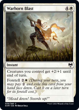 Warhorn Blast (Foil) Warhorn Blast (Foil)
