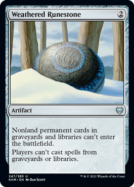 Weathered Runestone (Foil) Weathered Runestone (Foil)