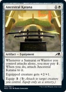 Ancestral Katana (Foil)