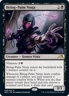Biting-Palm Ninja (Foil)