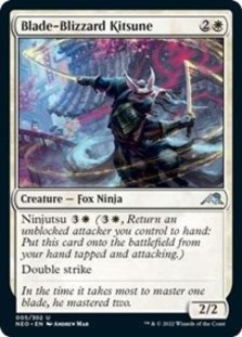 Blade-Blizzard Kitsune (Foil)