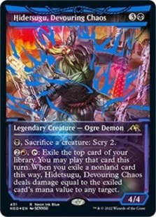 Hidetsugu, Devouring Chaos (Neon Blue)