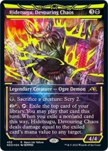 Hidetsugu, Devouring Chaos (Neon Yellow) (WPN Exclusive)