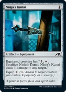 Ninja's Kunai (Foil)