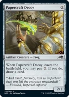 Papercraft Decoy (Foil)
