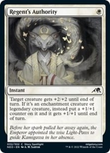 Regent's Authority (Foil)