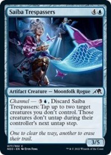 Saiba trespassers (Foil)