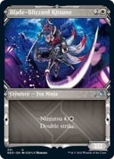 Blade-Blizzard Kitsune (Showcase) (Foil)
