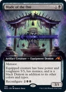 Blade of the Oni (Extended Art) (Foil)