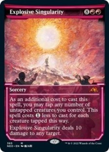 Explosive Singularity (Showcase) (Foil)