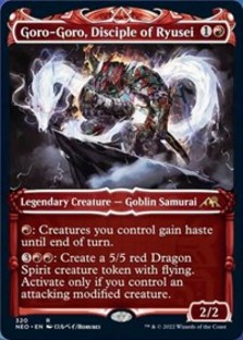 Goro-Goro, Disciple of Ryusei (Showcase) (Foil)
