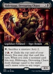 Hidetsugu, Devouring Chaos (Extended Art) (Foil)