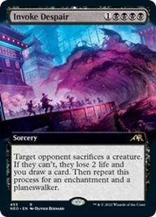 Invoke Despair (Extended Art) (Foil)