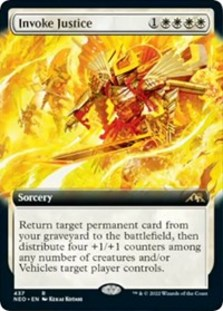 Invoke Justice (Extended Art) (Foil)